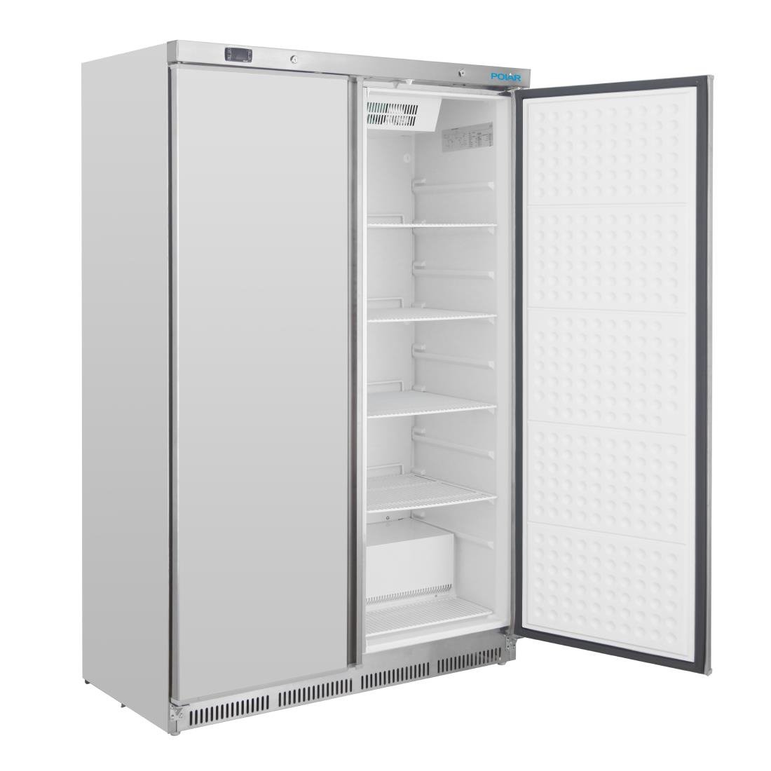 Polar C-Series Double Door Freezer Stainless Steel - CZ784-A