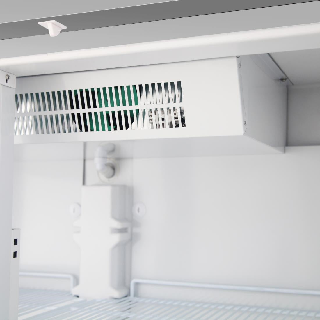 Polar C-Series Double Door Freezer Stainless Steel - CZ784-A