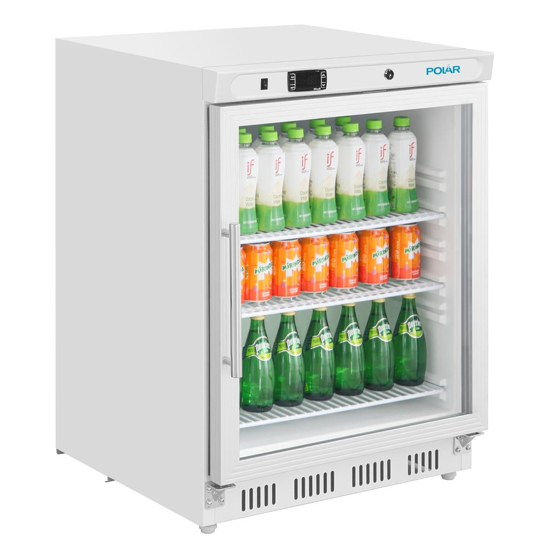 Polar C-Series Under Counter White Display Fridge - 150Ltr - CZ785-A