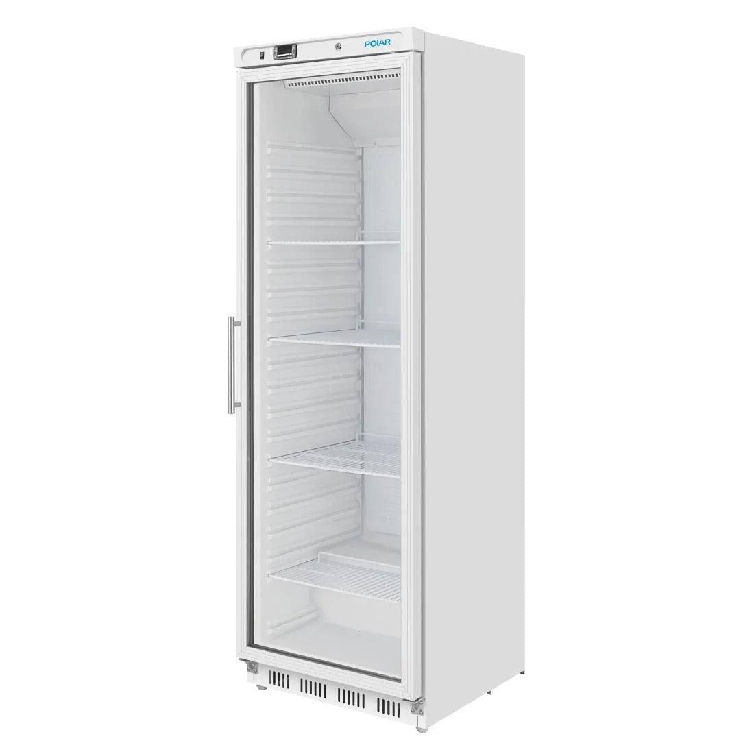 Polar C-Series Upright White Display Fridge - 400Ltr - CZ786-A