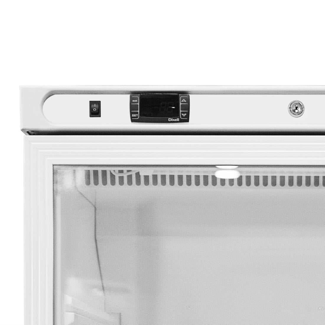 Polar C-Series Upright White Display Fridge - 400Ltr - CZ786-A