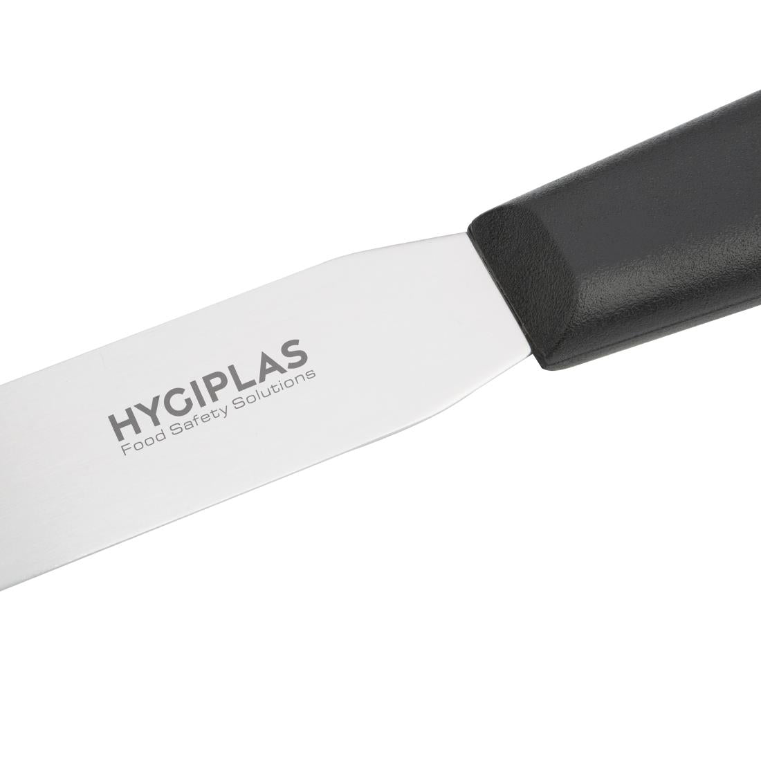 Hygiplas Straight Blade Palette Knife Black 100mm - D401