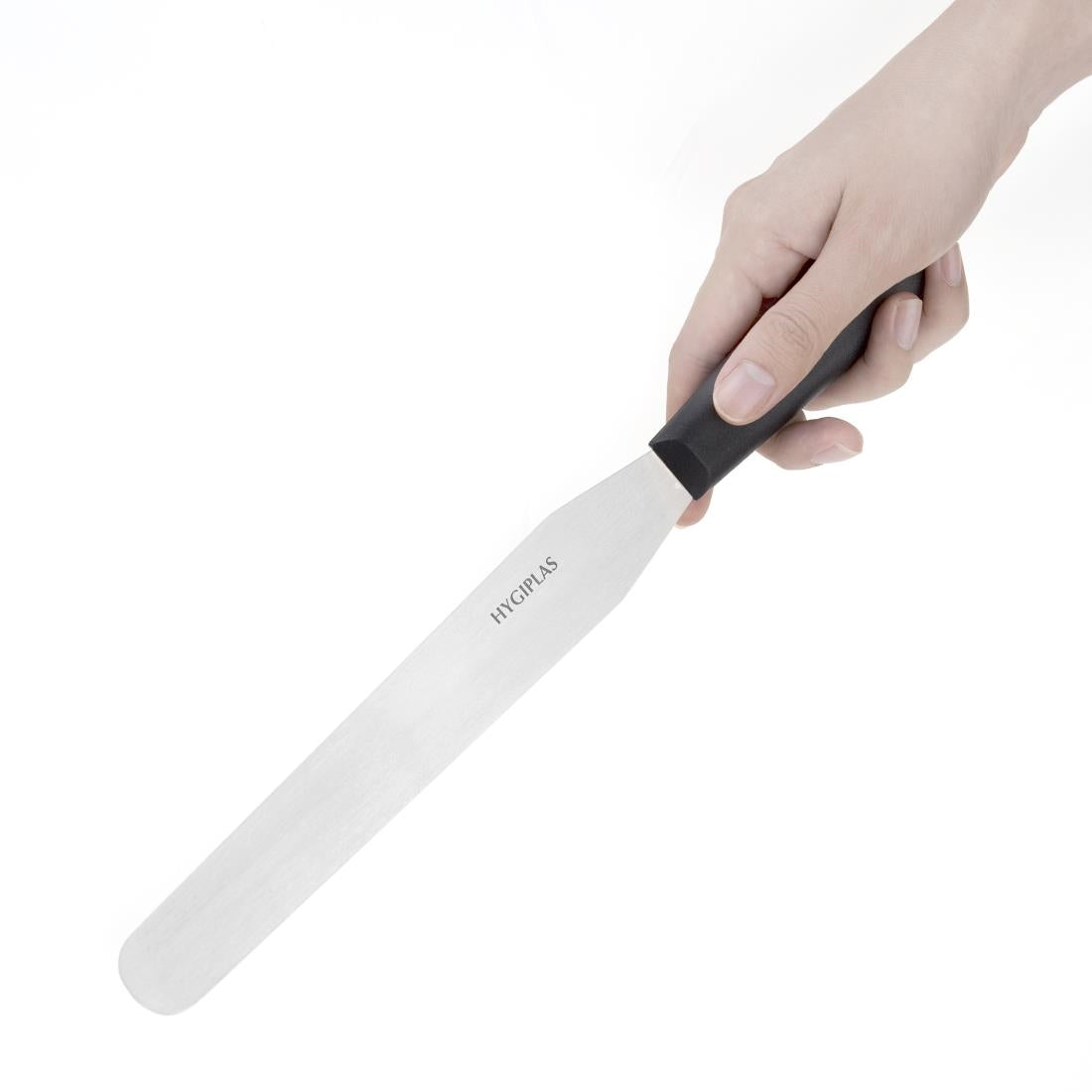 Hygiplas Straight Blade Palette Knife Black 255mm - D406
