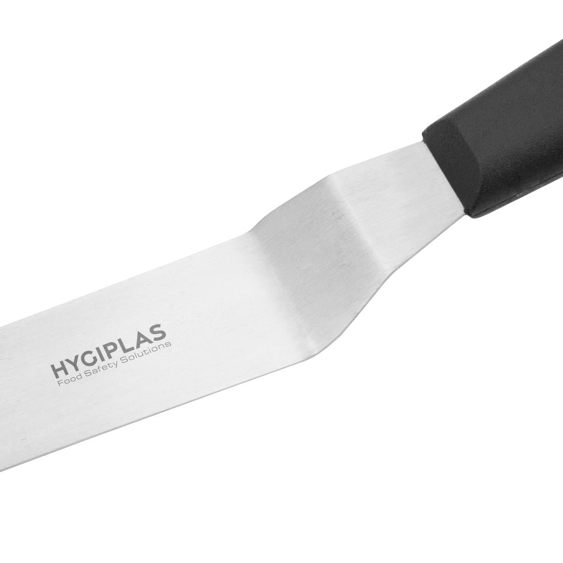 Hygiplas Palette Knife Angled Blade Black 100mm - D420