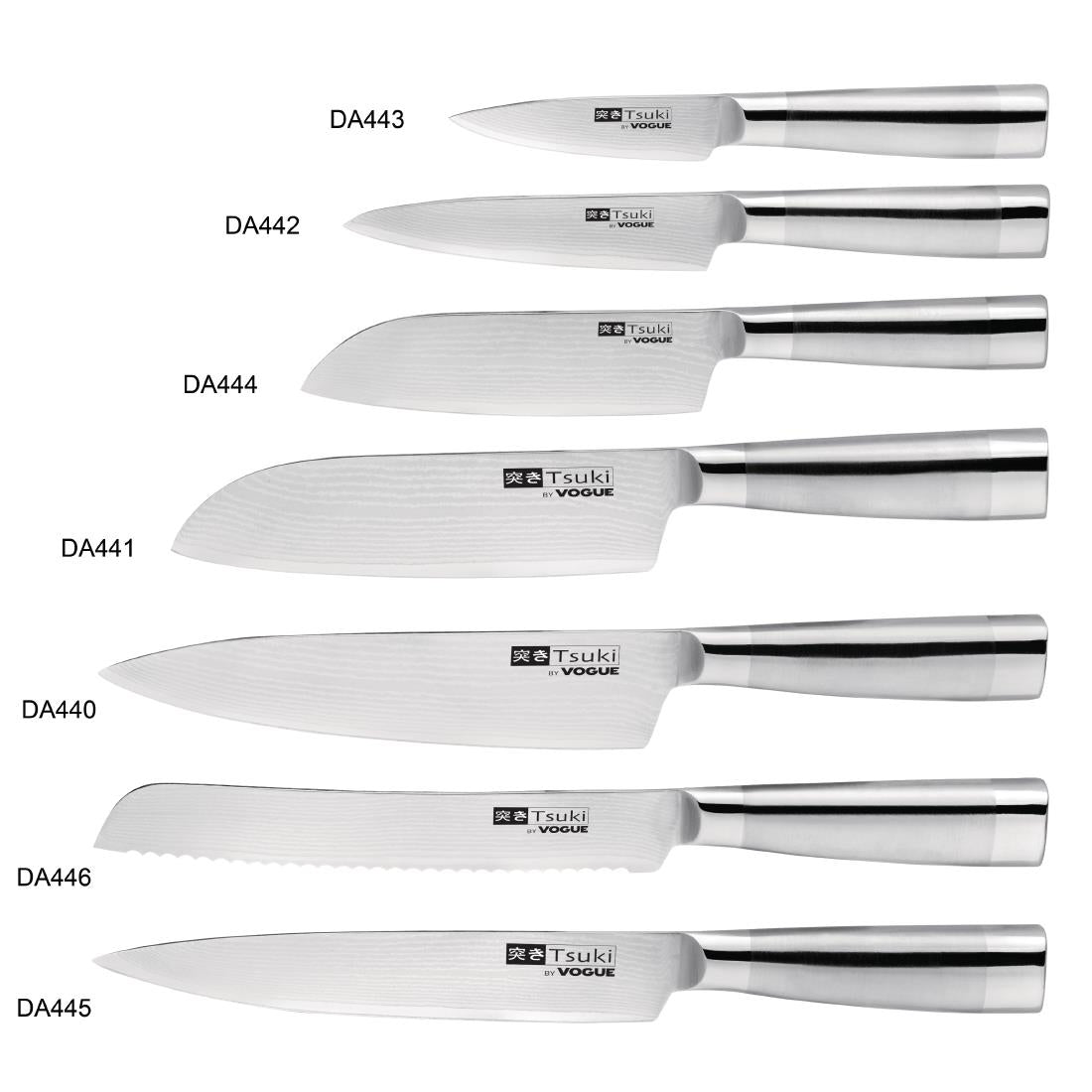 Vogue Tsuki Series 8 Utility Knife 125mm - DA442