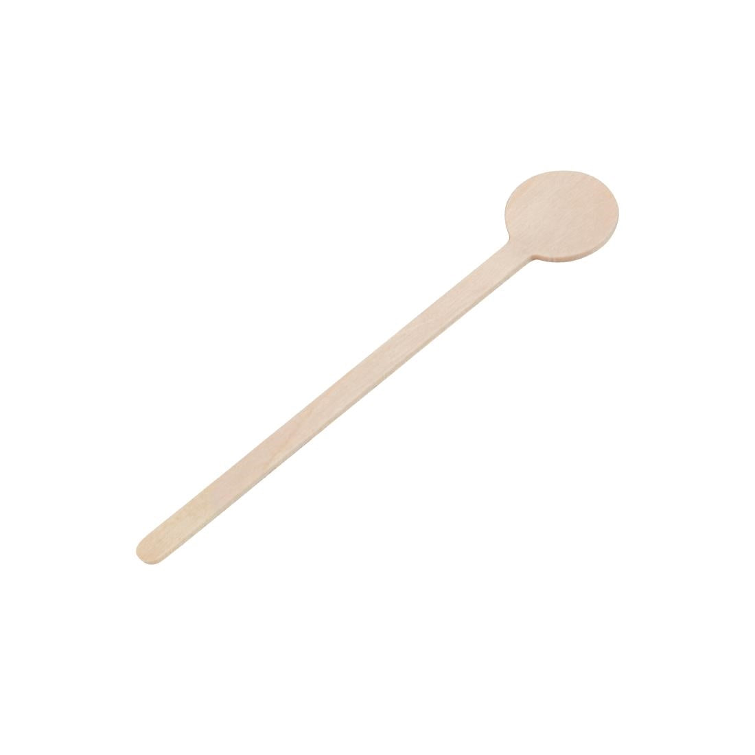 Fiesta Compostable Biodegradable Wooden Cocktail Stirrers 100mm (100 Pack) - DB492