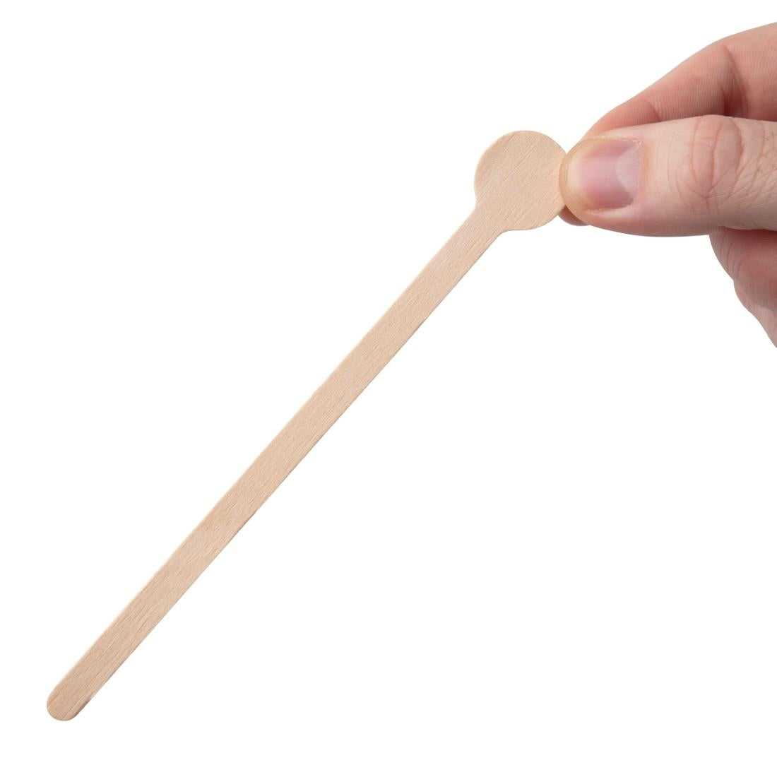 Fiesta Compostable Biodegradable Wooden Cocktail Stirrers 150mm (Pack of 100) - DB493