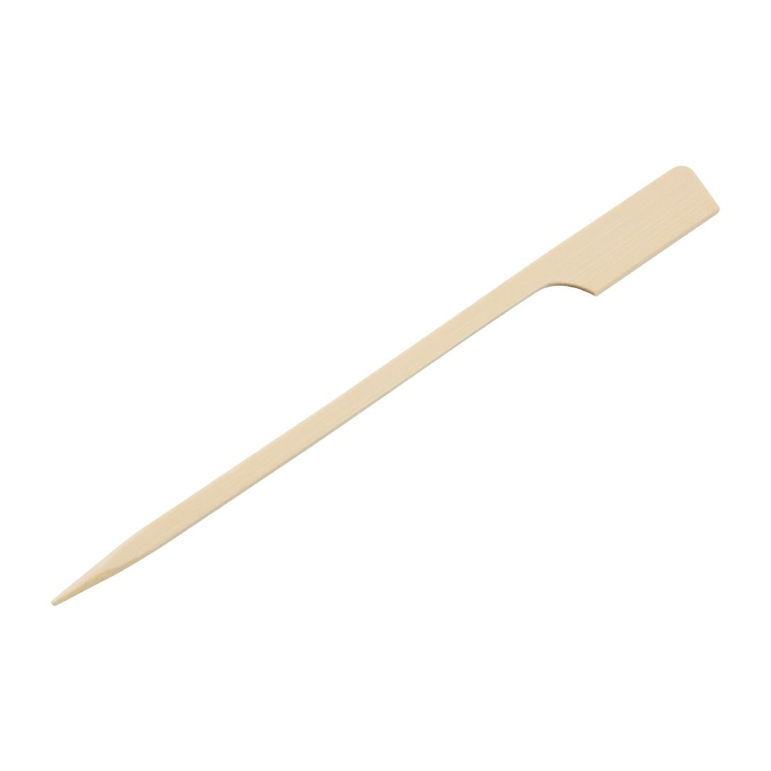 Fiesta Biodegradable Bamboo Paddle Skewers 120mm (Pack of 100) - DB496