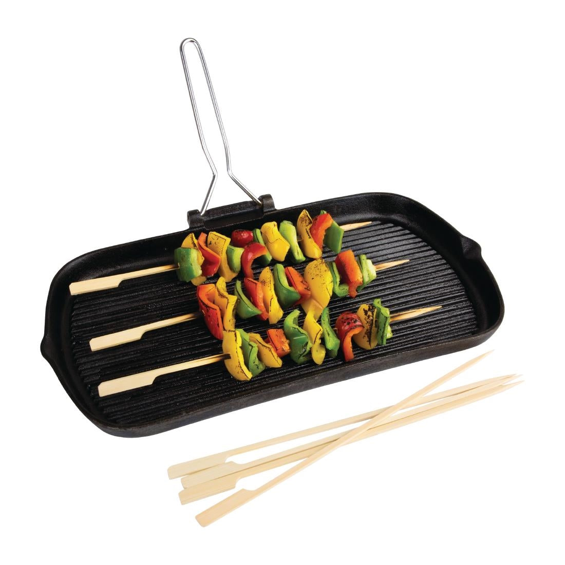 Fiesta Biodegradable Bamboo Paddle Skewers 240mm (Pack of 100) - DB498