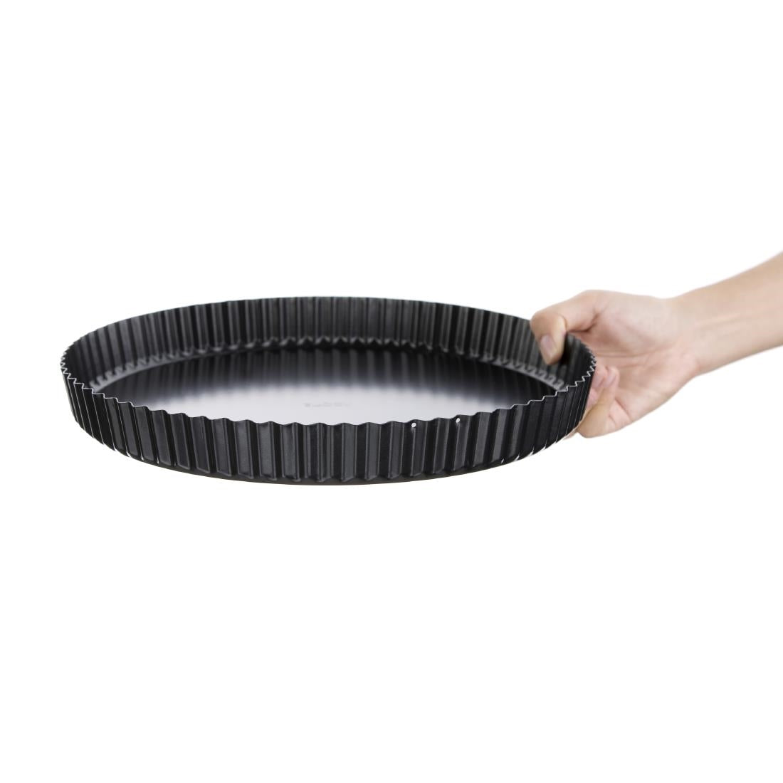 Vogue Non-Stick Quiche Tin With Removable Base 300mm - DB568