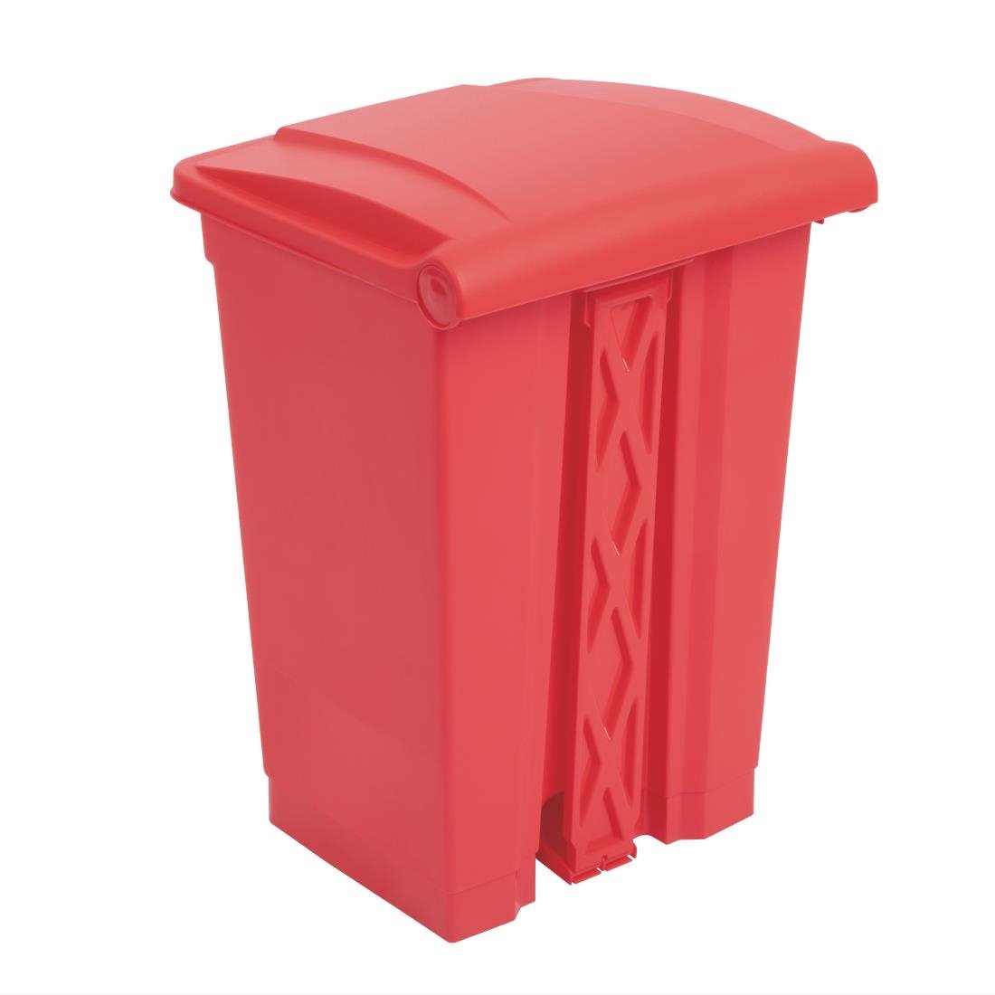 Jantex Kitchen Pedal Bin Red 45Ltr - DC708
