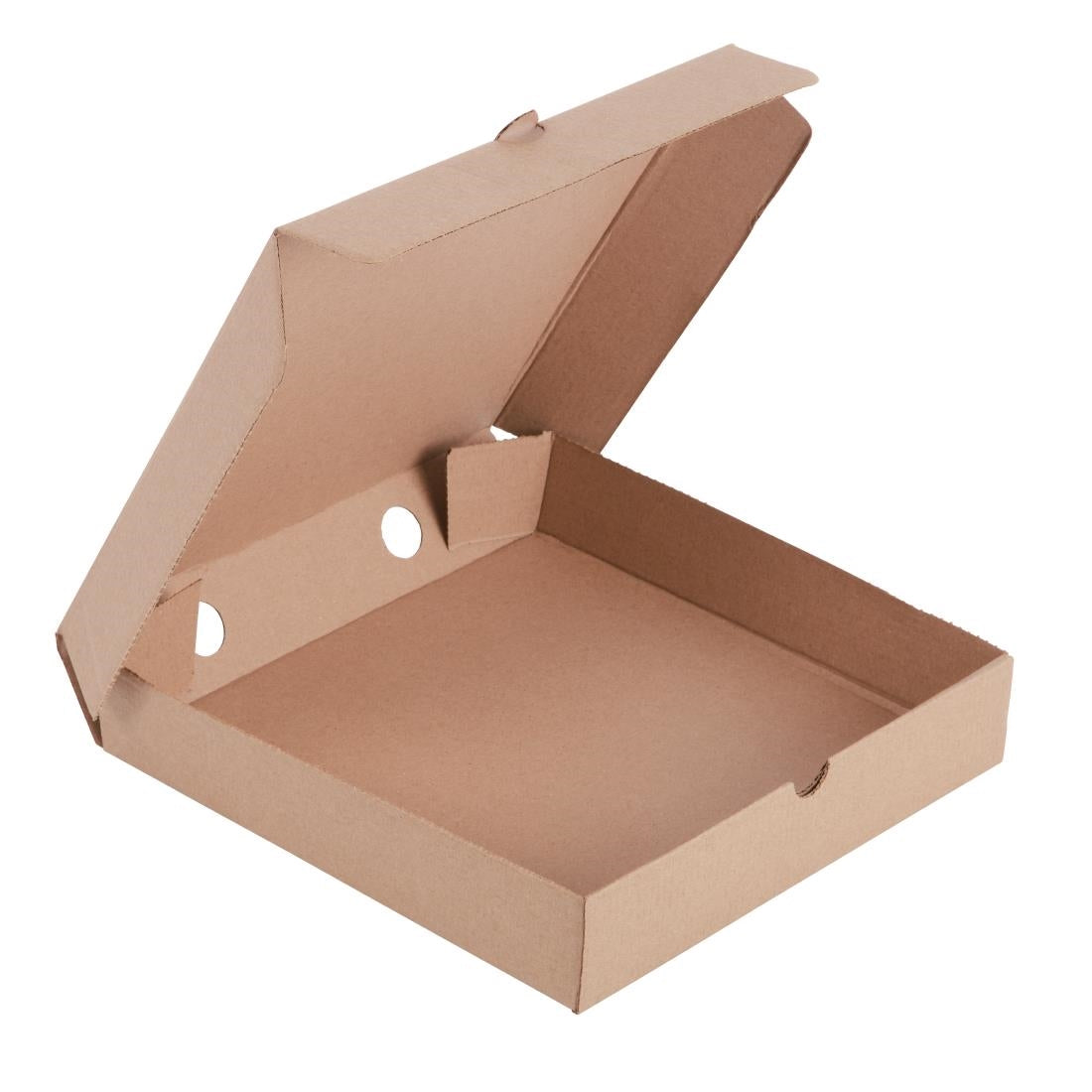 Fiesta Compostable Plain Pizza Pack Boxes 228mm (Pack of 100) - DC723