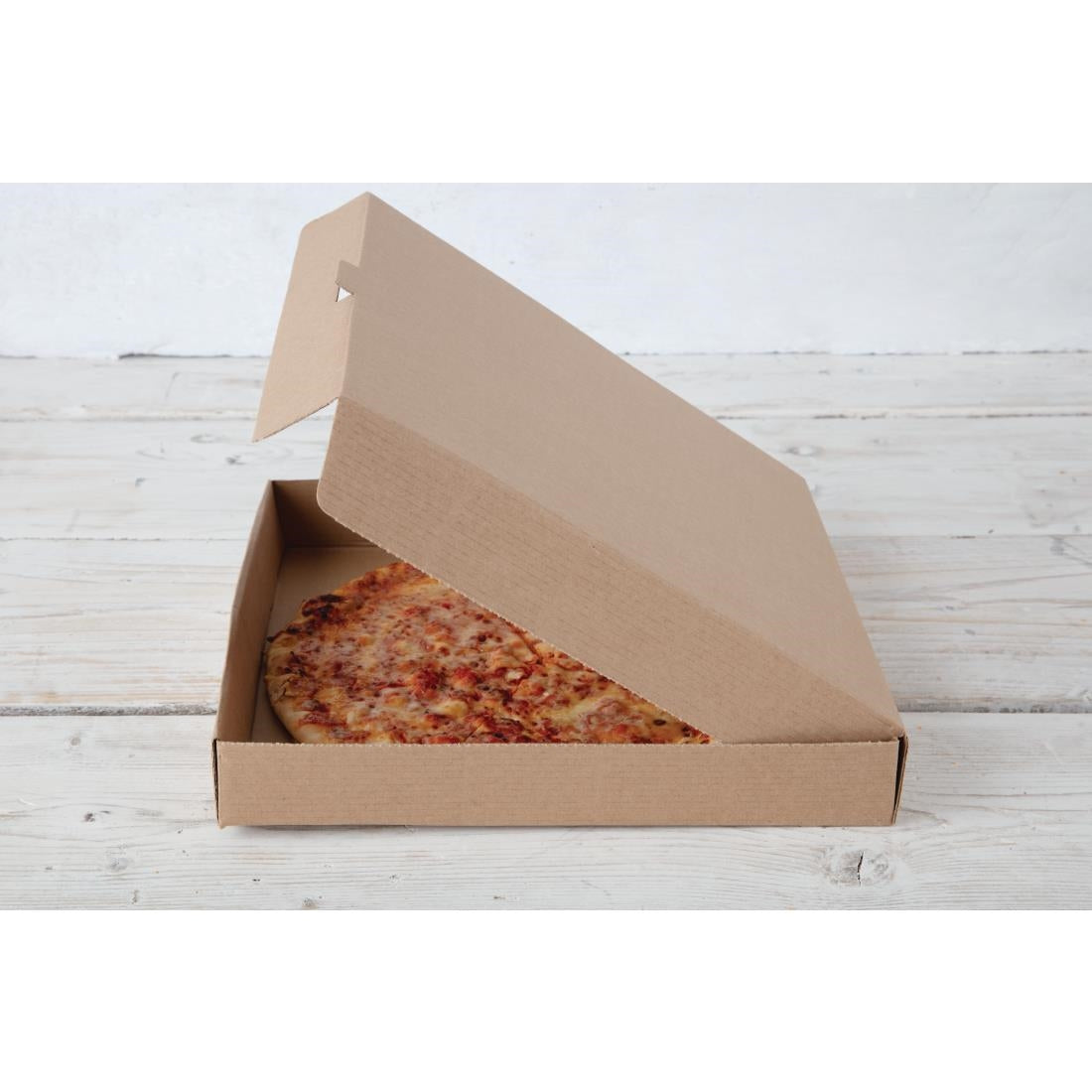 Fiesta Compostable Plain Pizza Boxes 12" (Pack of 100) - DC724