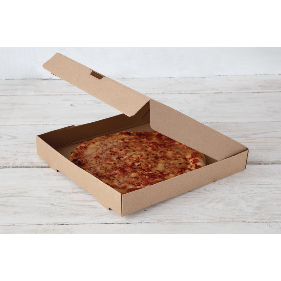 Fiesta Compostable Plain Pizza Boxes 12" (Pack of 100) - DC724