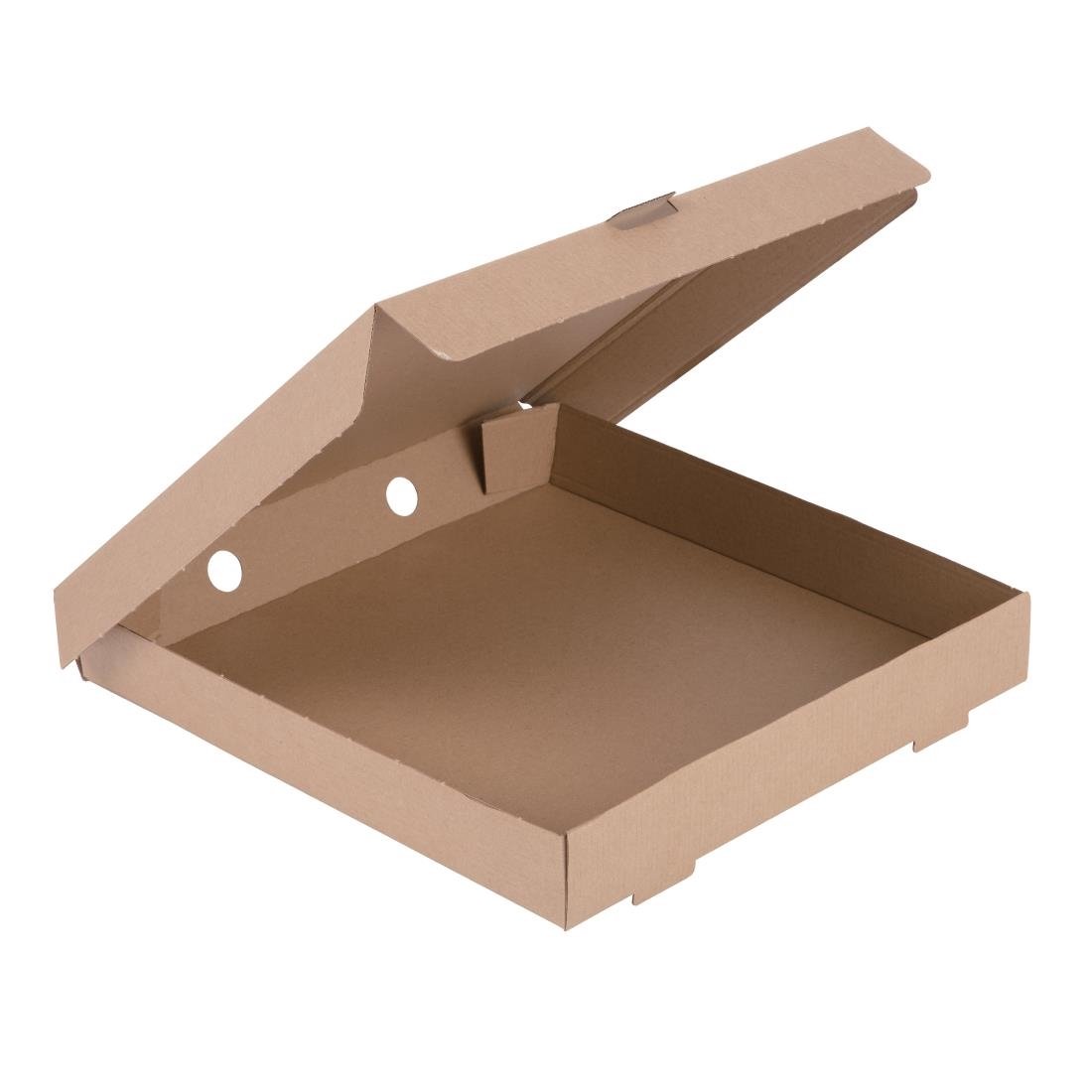 Fiesta Compostable Plain Pizza Boxes 12" (Pack of 100) - DC724