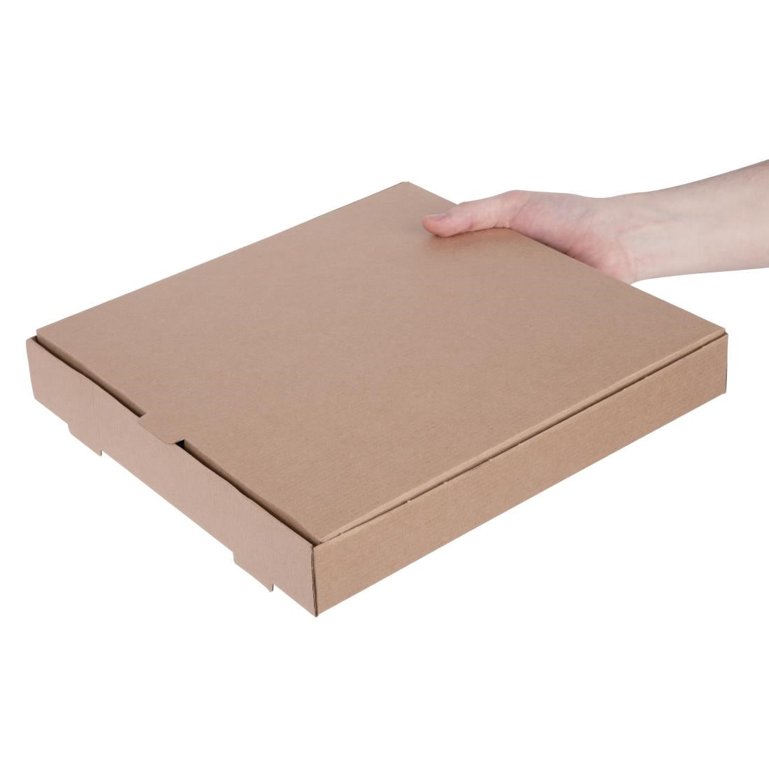 Fiesta Compostable Plain Pizza Boxes 12" (Pack of 100) - DC724