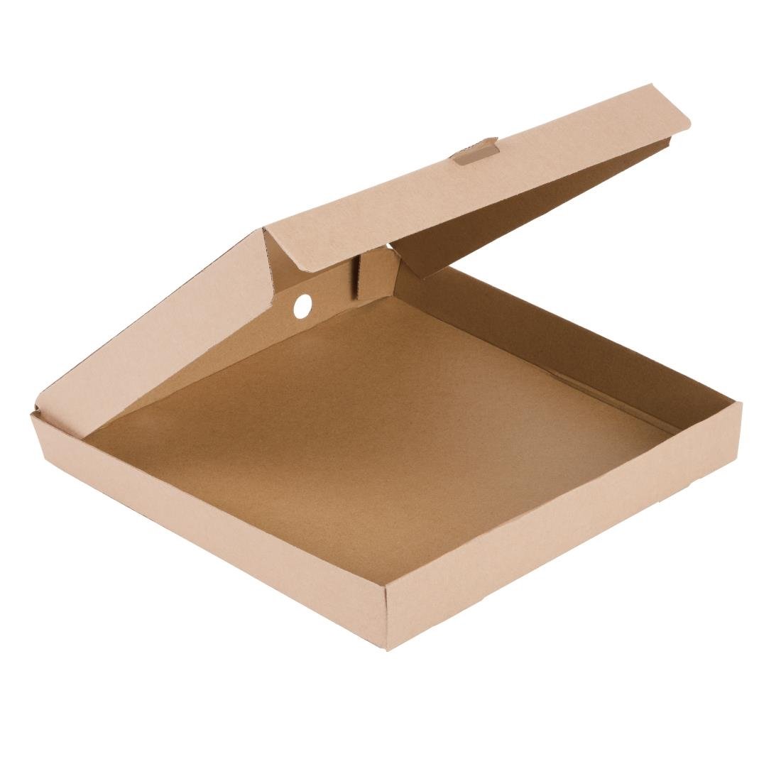 Fiesta Compostable Plain Pizza Pack Boxes 355mm (Pack of 50) - DC725