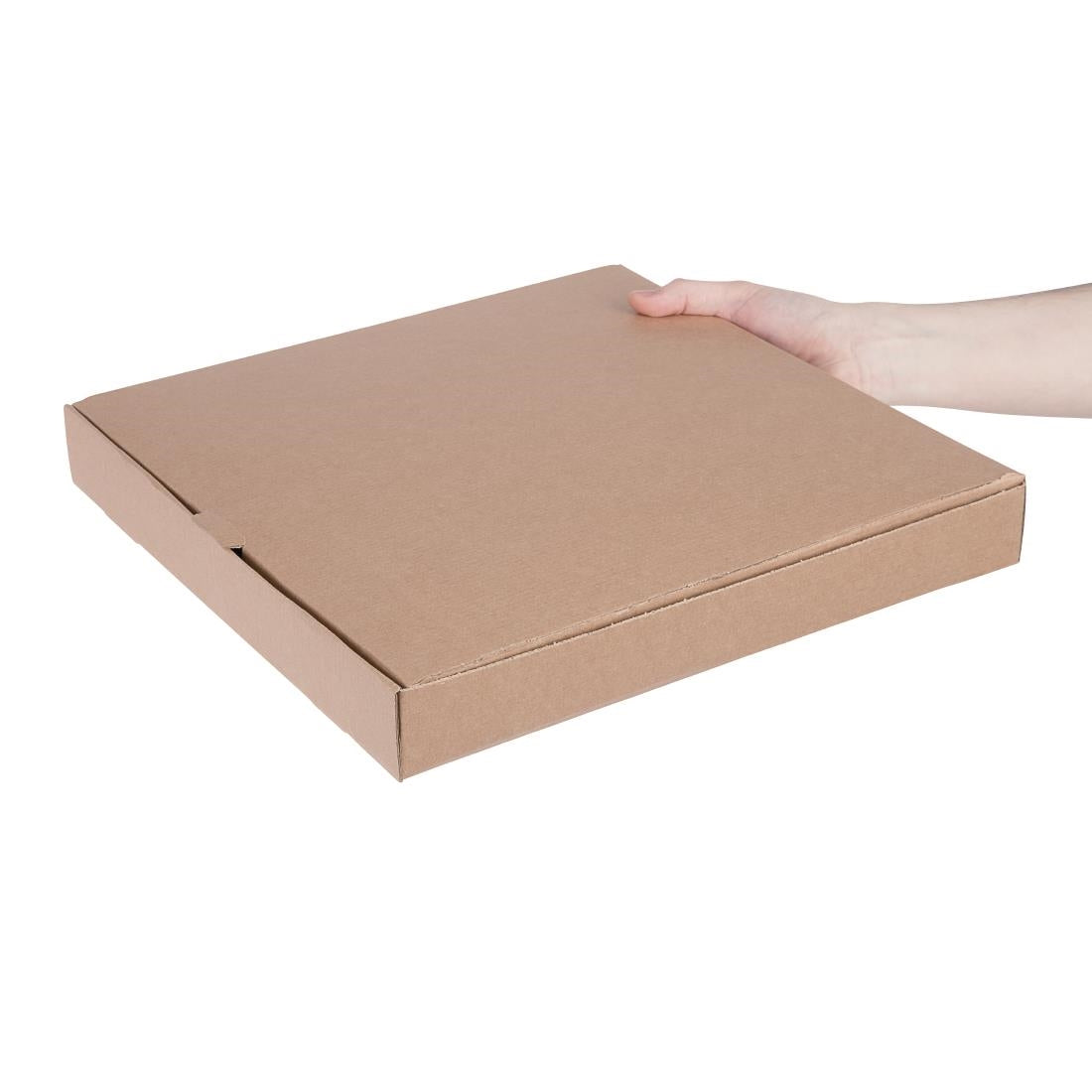 Fiesta Compostable Plain Pizza Pack Boxes 355mm (Pack of 50) - DC725