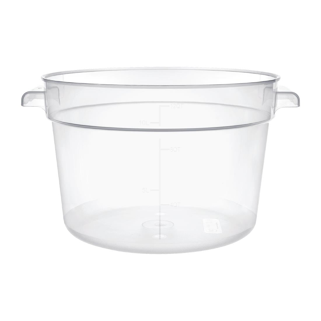 Vogue Polypropylene Round Food Storage Container 10Ltr - DJ961