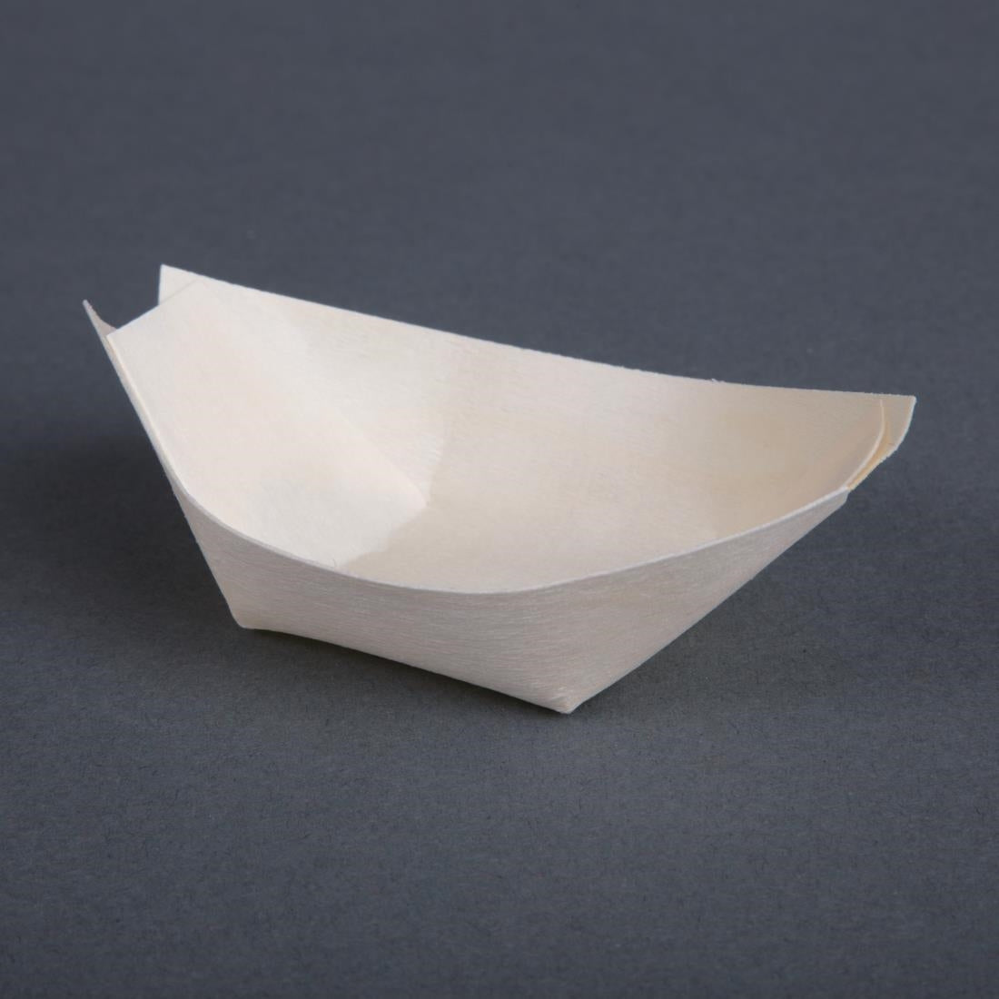 Fiesta Compostable Biodegradable Wooden Boats 80mm - DK383