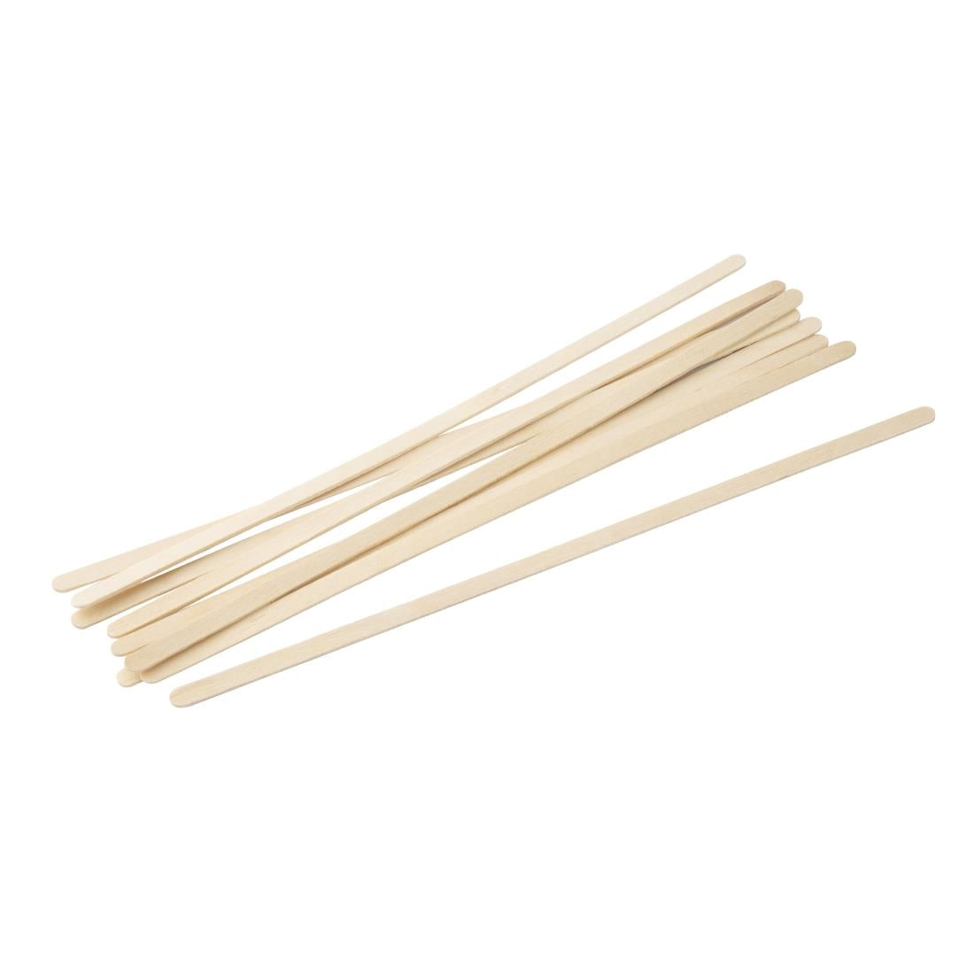 Fiesta Compostable Biodegradable Wooden Coffee Stirrers 190mm (Pack of 1000) - DK390