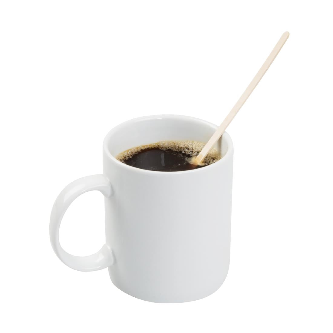 Fiesta Compostable Biodegradable Wooden Coffee Stirrers 190mm (Pack of 1000) - DK390
