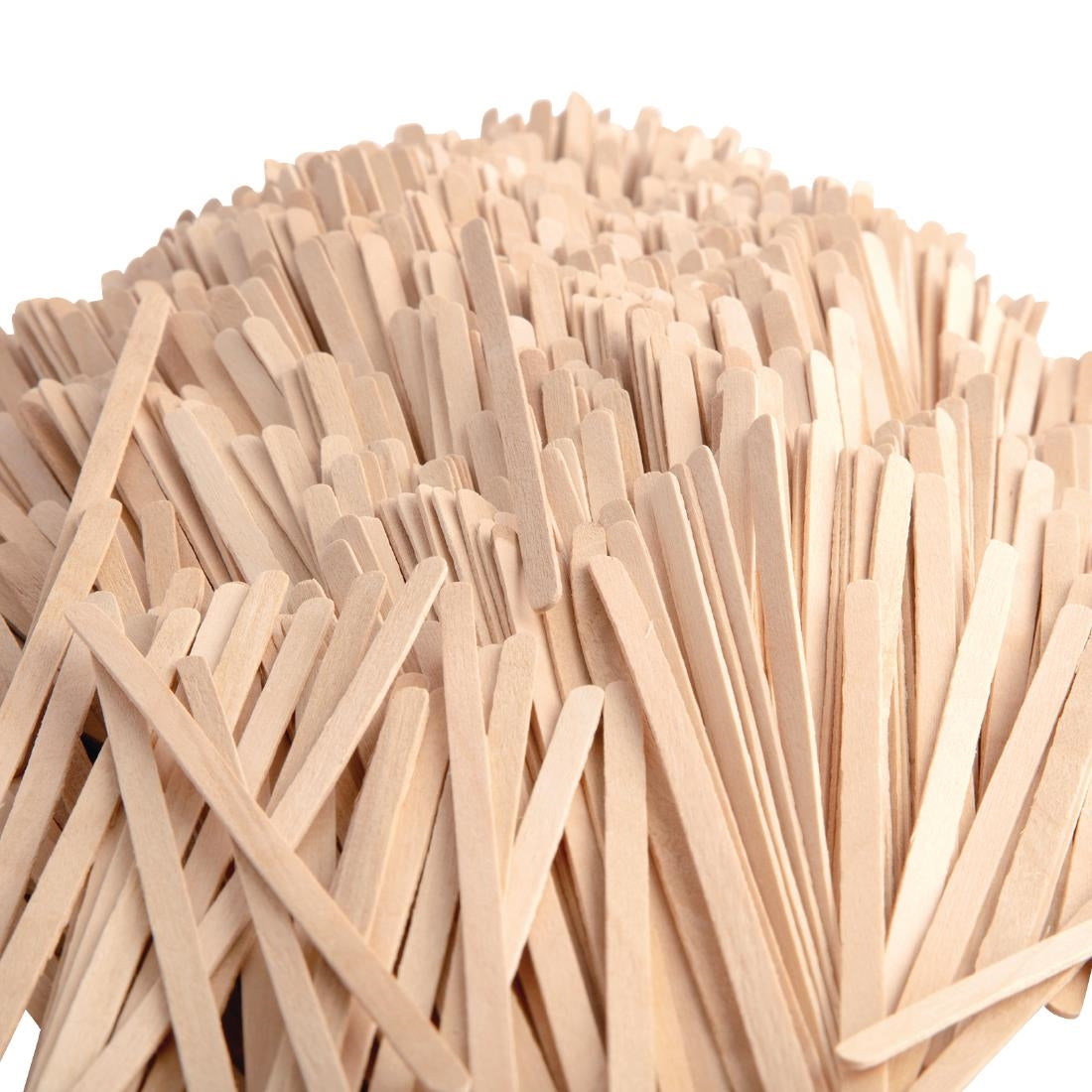 Fiesta Compostable Biodegradable Wooden Coffee Stirrers 140mm (Pack of 1000) - DK392