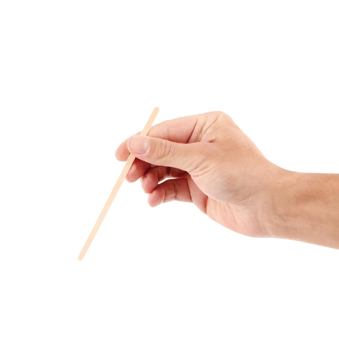 Fiesta Compostable Biodegradable Wooden Coffee Stirrers 140mm (Pack of 1000) - DK392