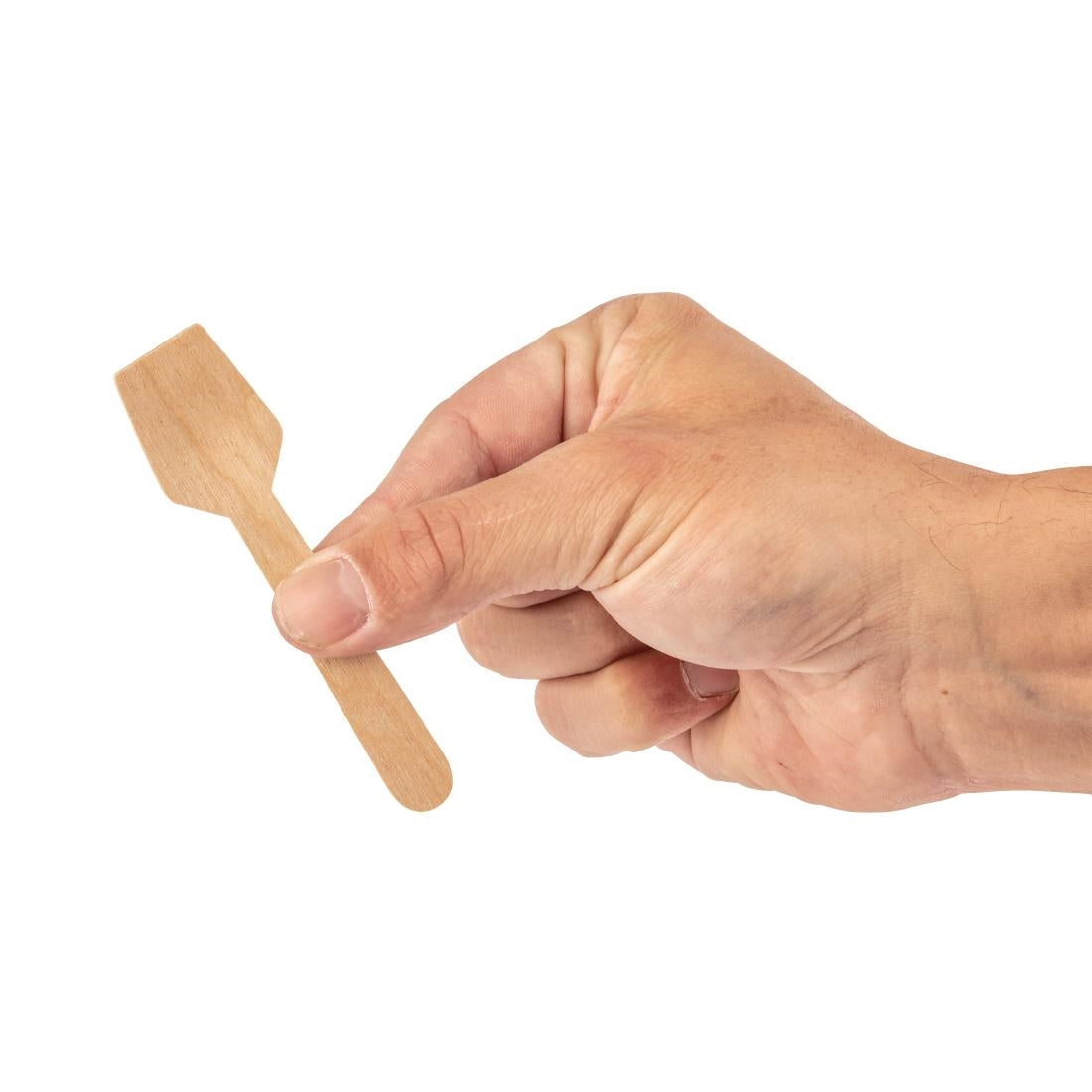 Fiesta Compostable Wooden Ice Cream Spoons (Pack of 100) - DK399