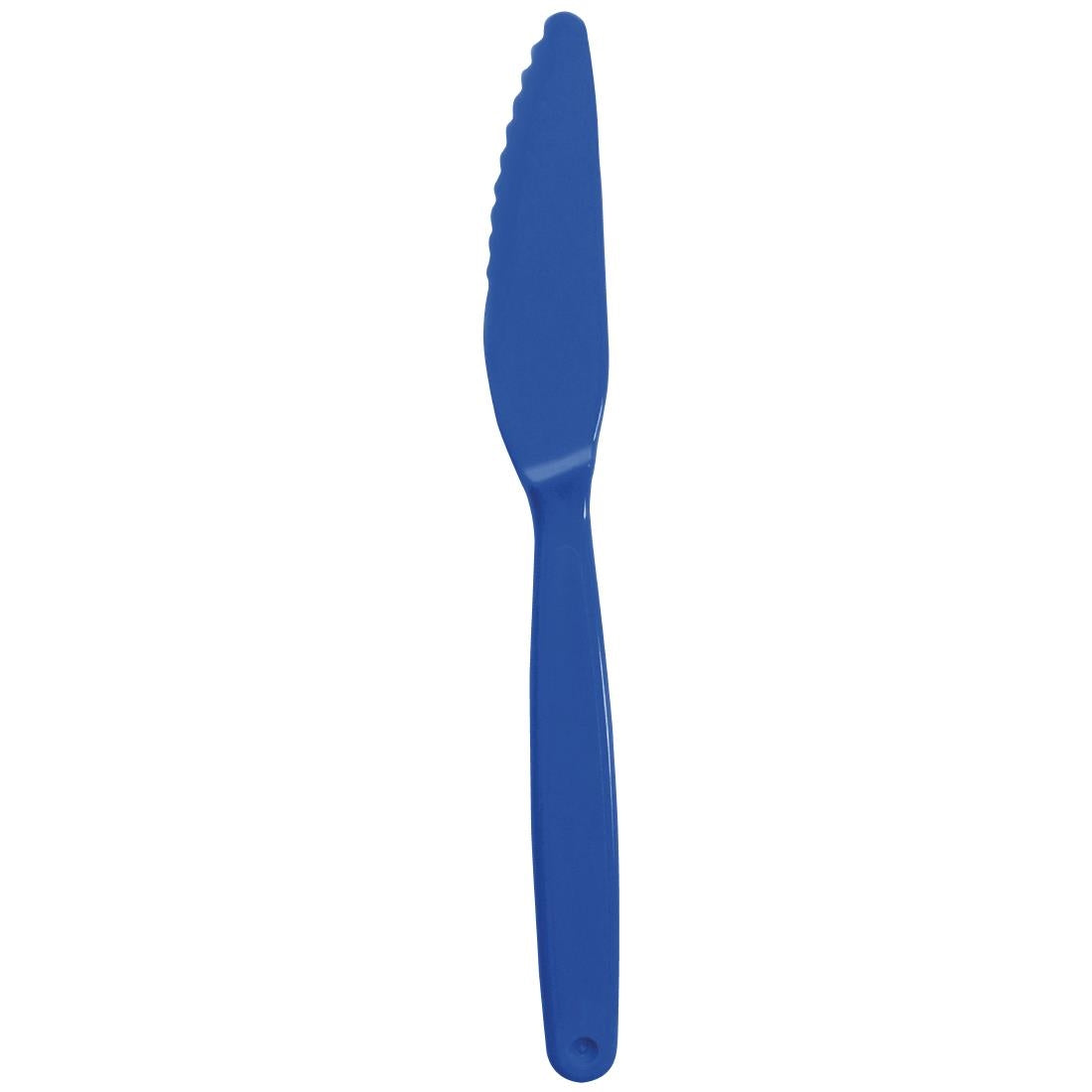 Olympia Kristallon Polycarbonate Knives Blue (12 Pack) - DL117