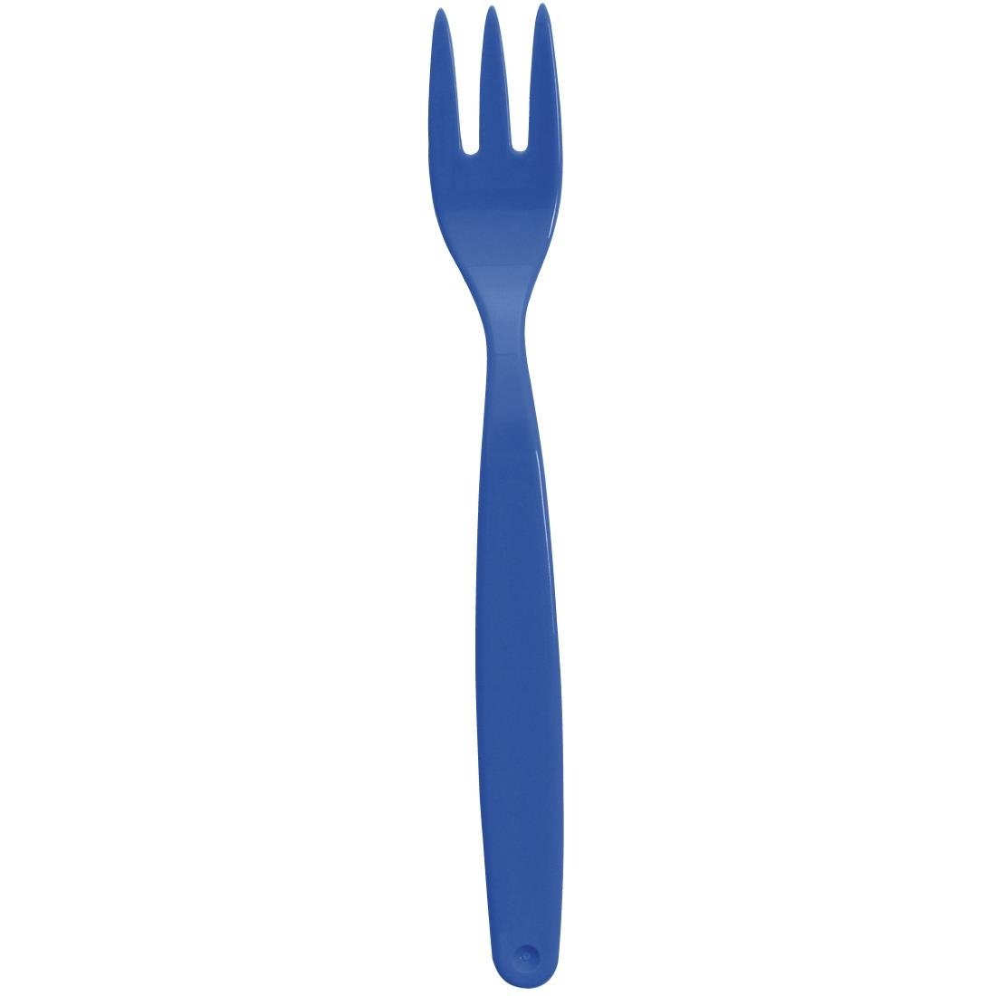 Olympia Kristallon Polycarbonate Forks Blue (12 Pack) - DL121