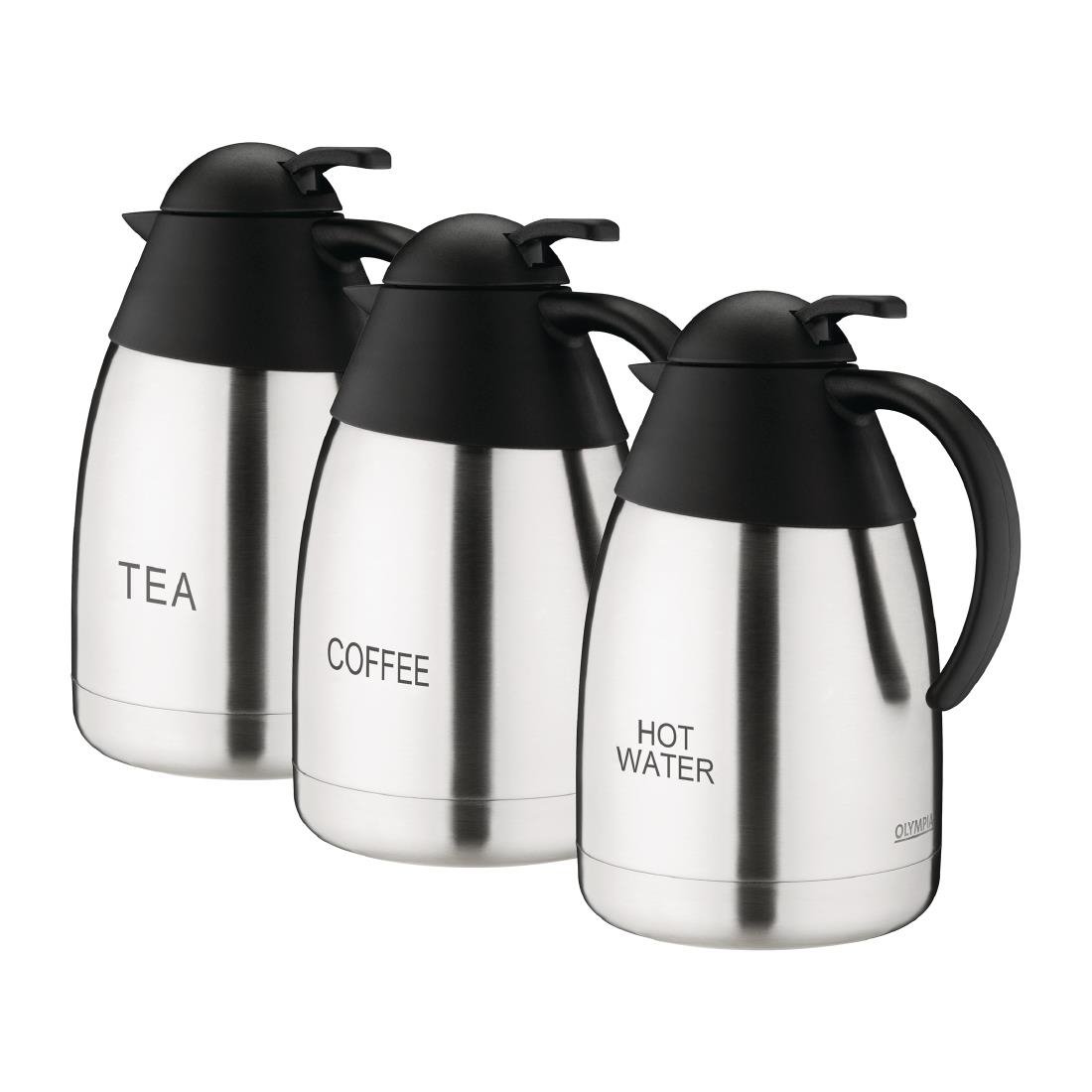 Olympia Insulated Coffee Jug with Domed Lid 1500ml - DL161