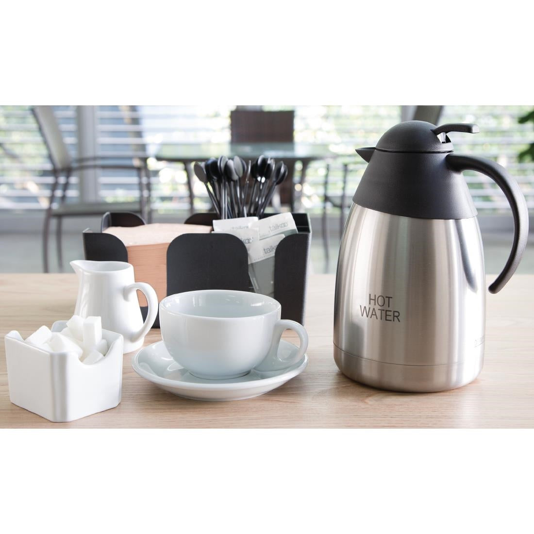 Olympia Insulated Hot Water Jug with Domed Lid 1500ml - DL162
