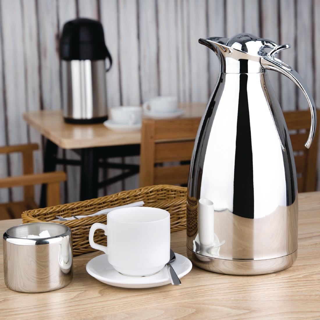 Olympia Vacuum Jug Polished 2Ltr - DL169