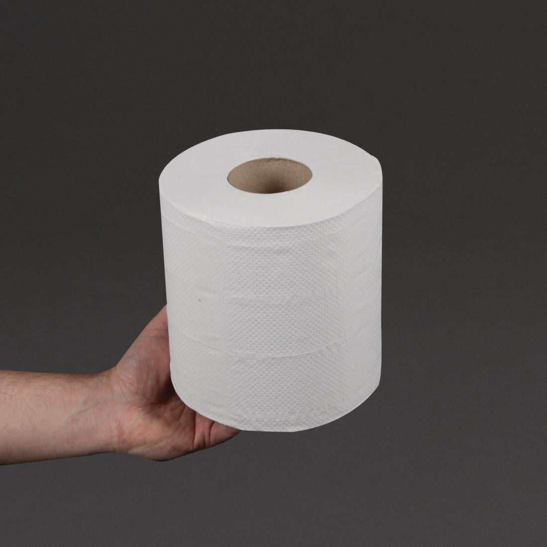 Jantex Centrefeed White Roll Paper Towels (Pack of 6) - DL920