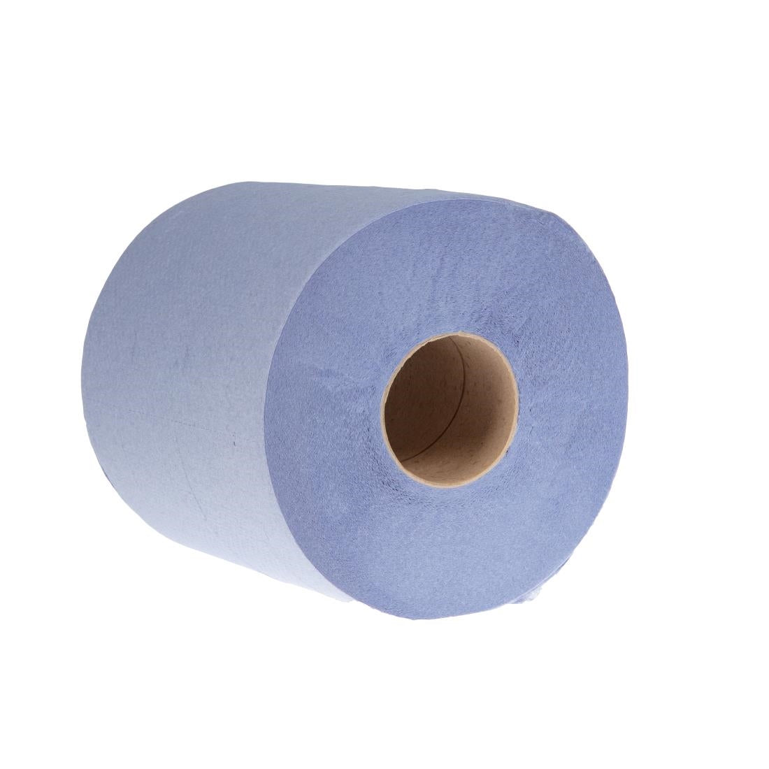 Jantex Centrefeed Blue Roll Paper Towels (Pack of 6) - DL921
