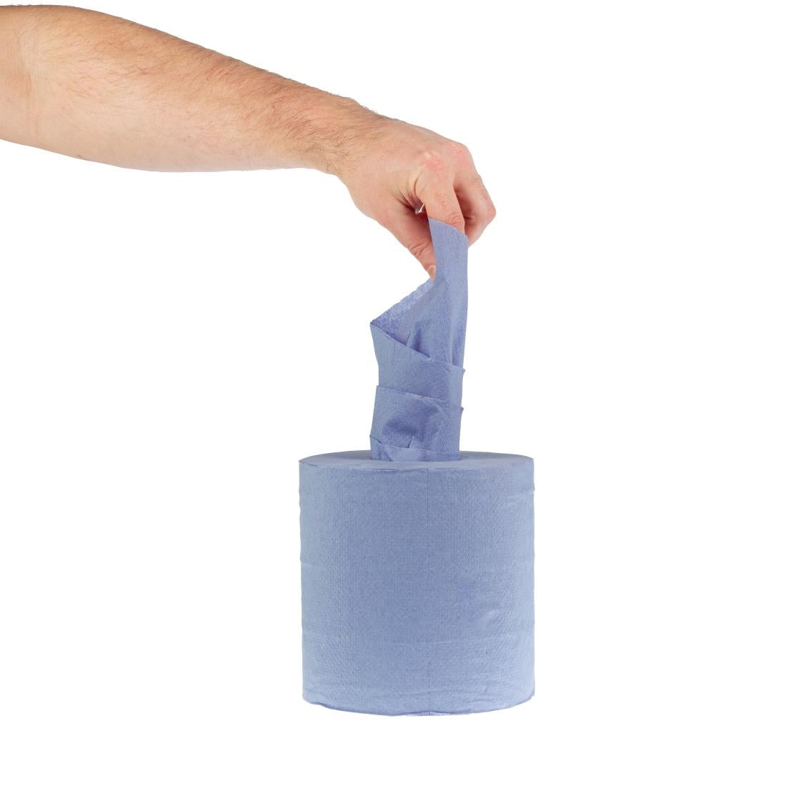 Jantex Centrefeed Blue Roll Paper Towels (Pack of 6) - DL921