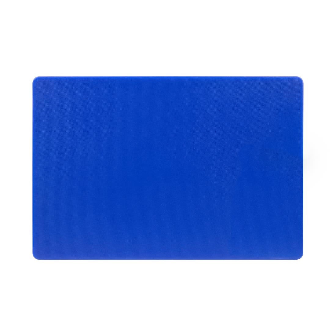 Hygiplas Extra Thick Low Density Chopping Board Blue - 450x300x20mm - DM005