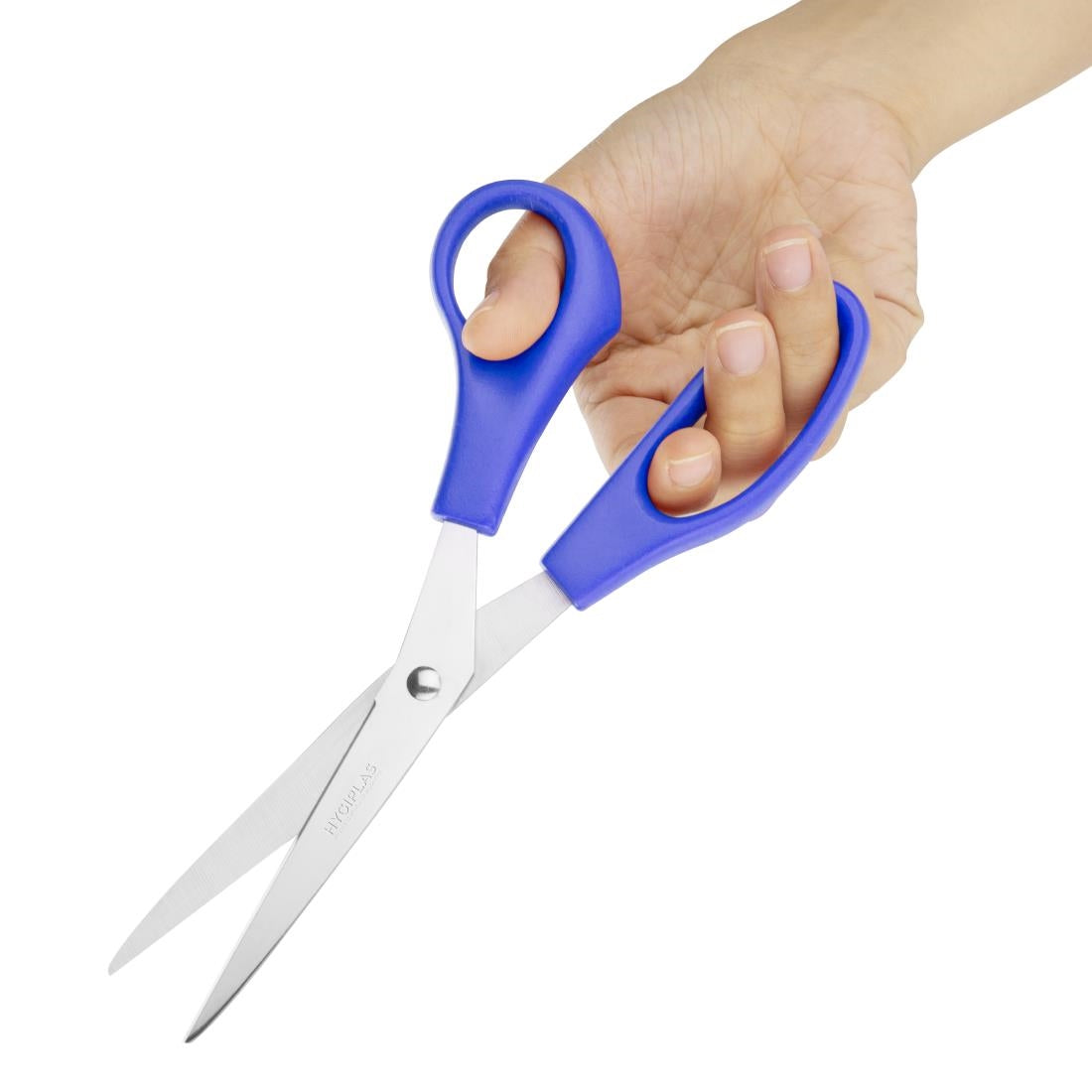 Hygiplas Colour Coded Blue Scissors - DM037