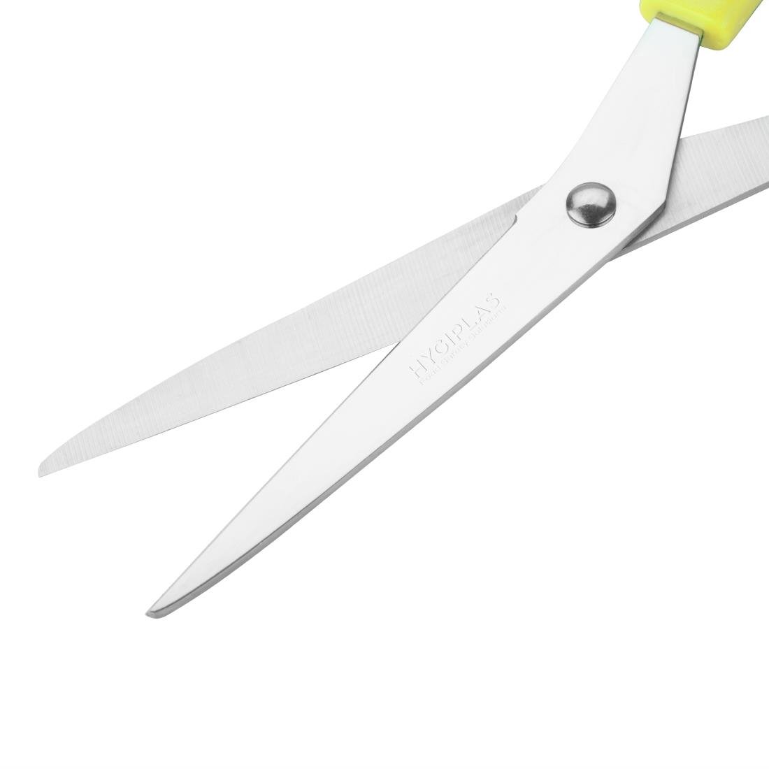 Hygiplas Colour Coded Yellow Scissors - DM038