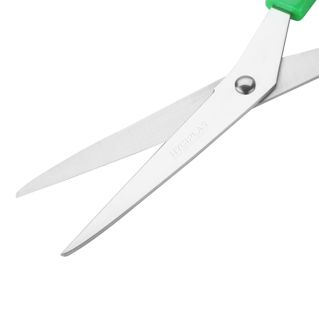 Hygiplas Colour Coded Green Scissors - DM039