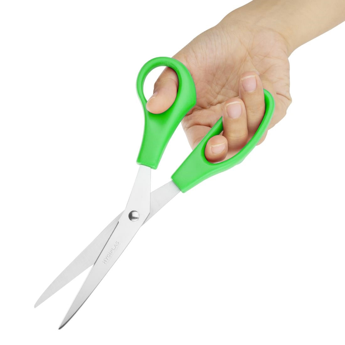 Hygiplas Colour Coded Green Scissors - DM039