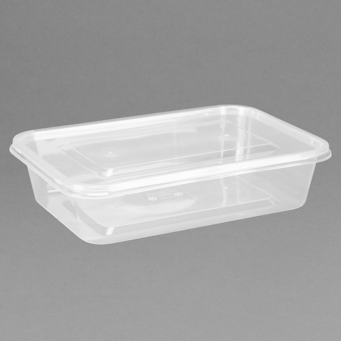 Fiesta Recyclable Small Plastic Microwave Containers - DM181