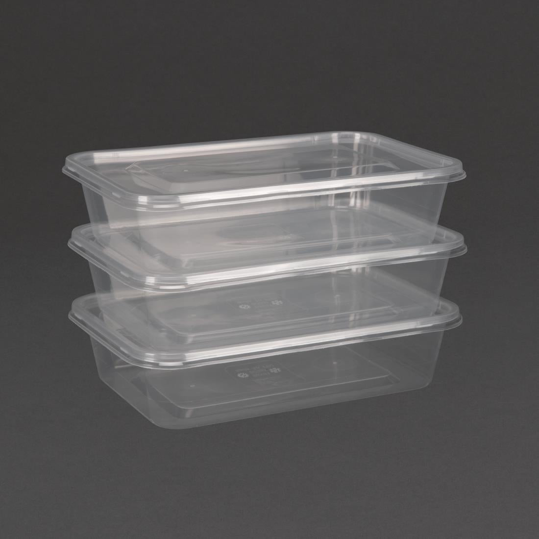 Fiesta Recyclable Small Plastic Microwave Containers - DM181