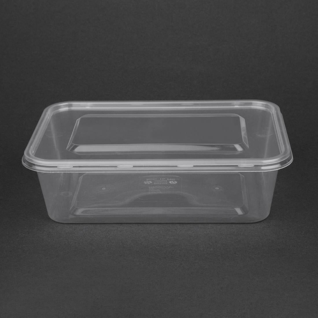 Fiesta Recyclable Medium Plastic Microwave Containers - DM182