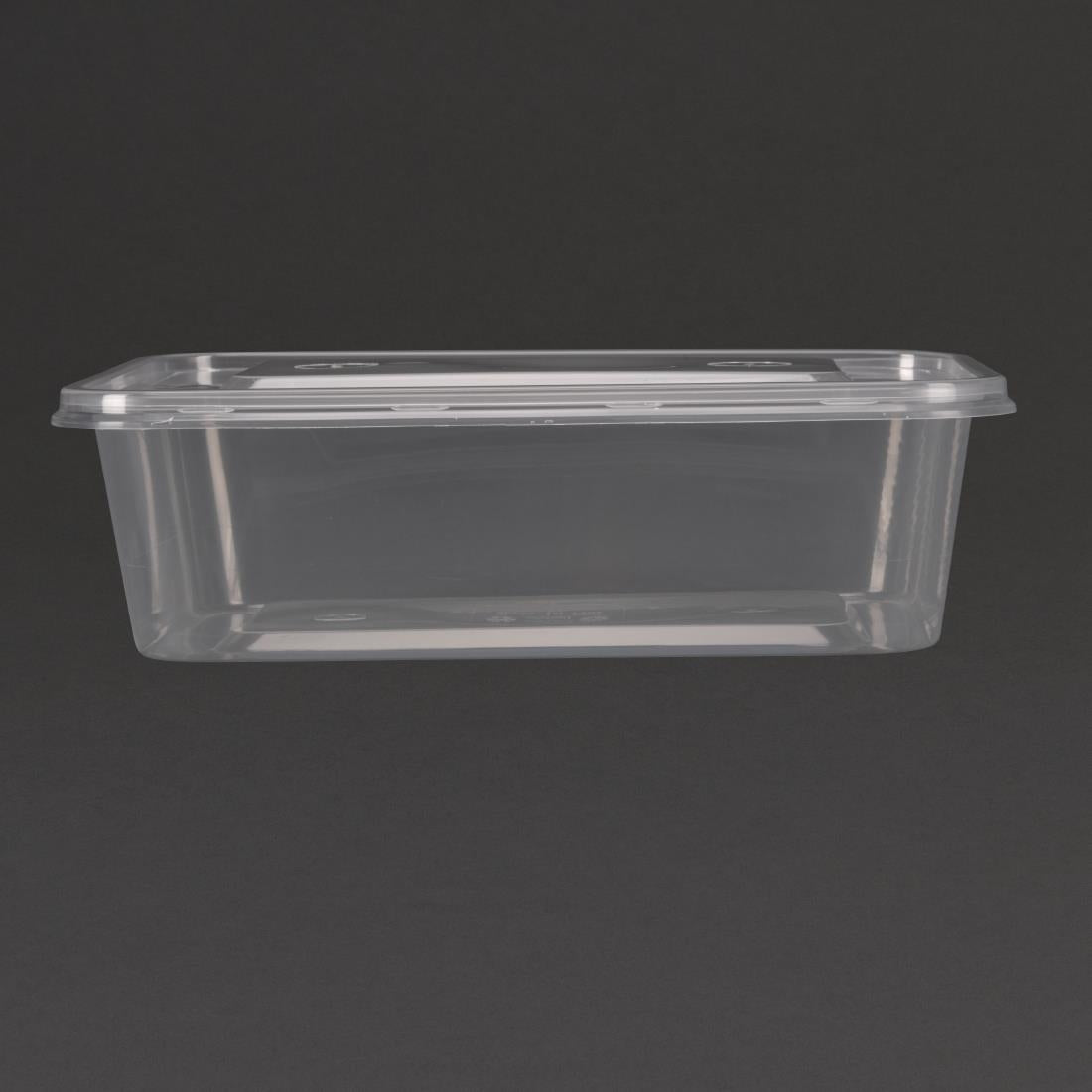 Fiesta Recyclable Medium Plastic Microwave Containers - DM182