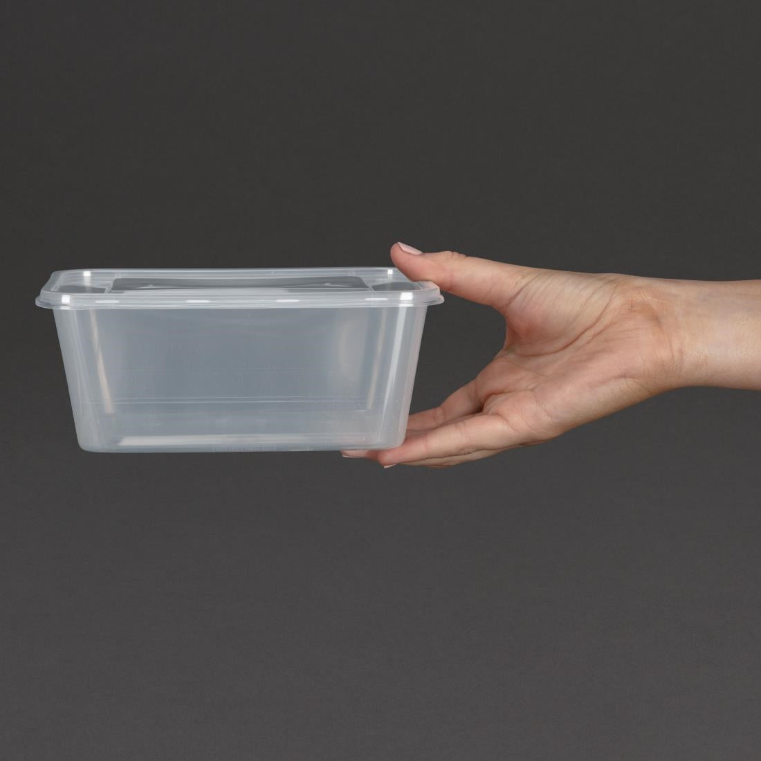 Fiesta Recyclable Large Plastic Microwave Containers - DM183