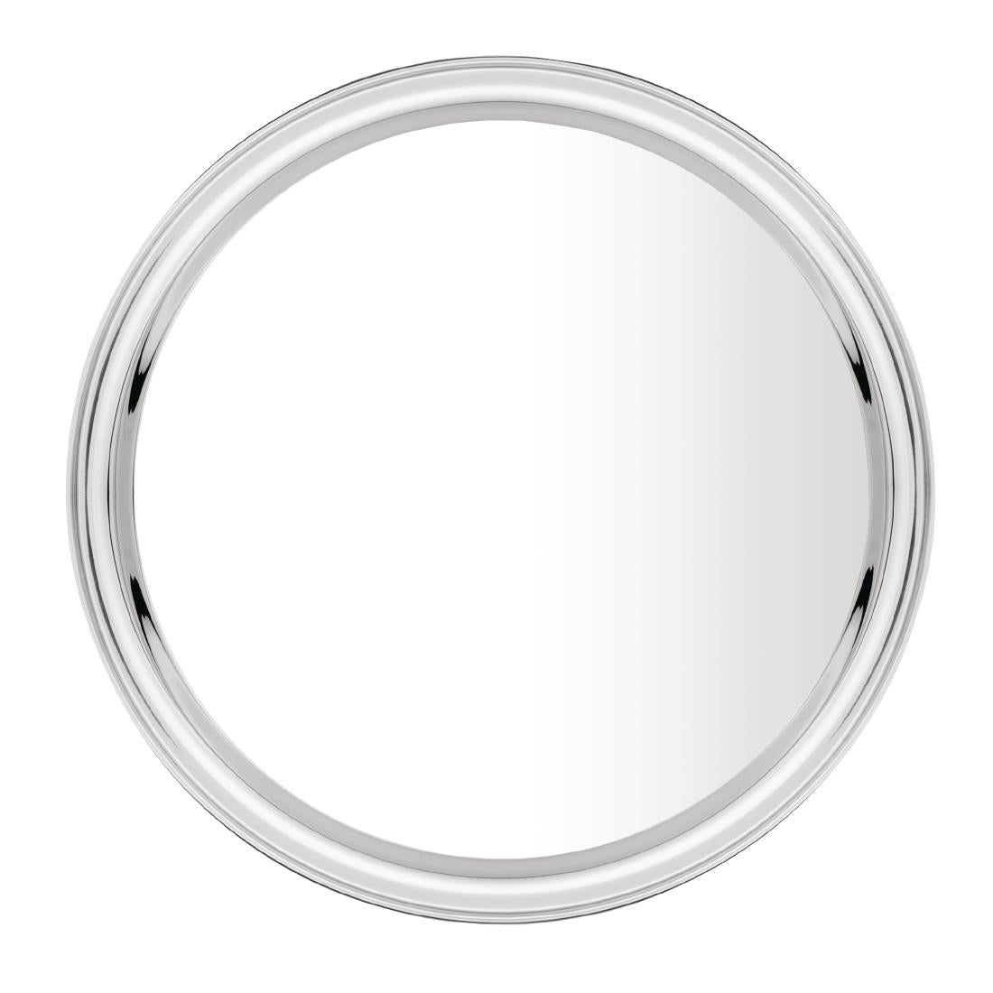 Olympia Stainless Steel Round Serving Tray 355mm - DM193