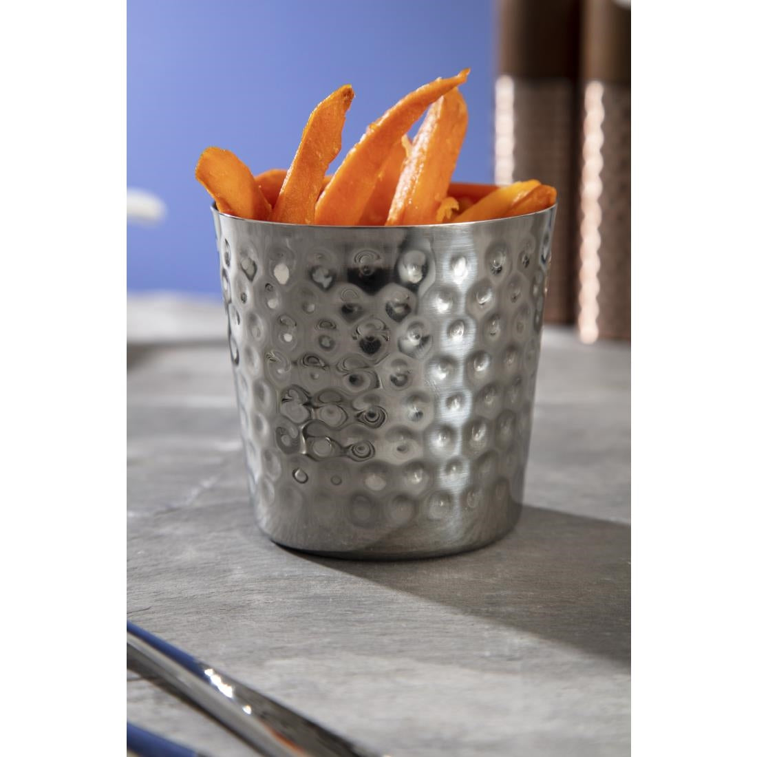 Olympia Stainless Steel Chip Cup 85mm - DM210