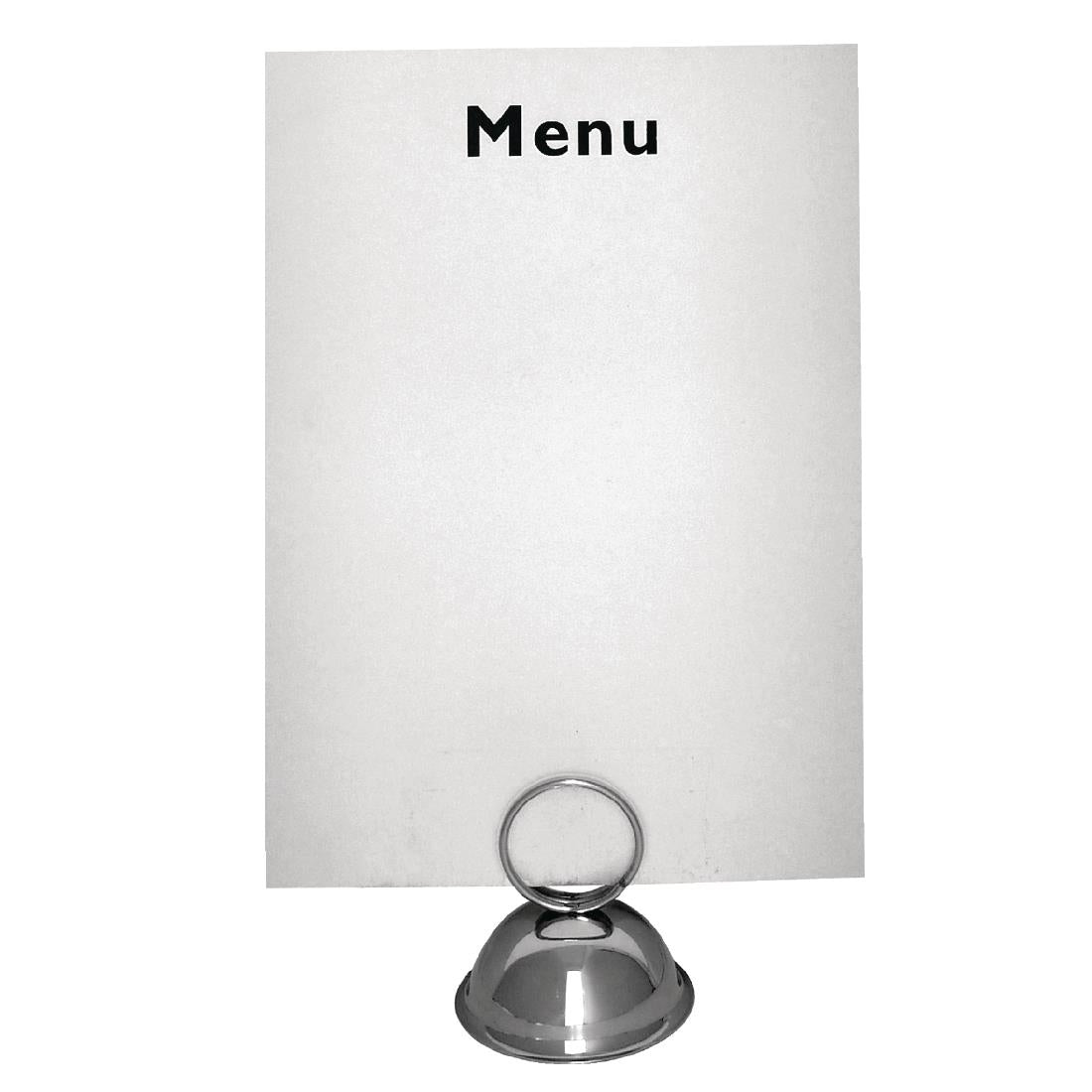 Olympia Ring Menu Card Holder - DM220